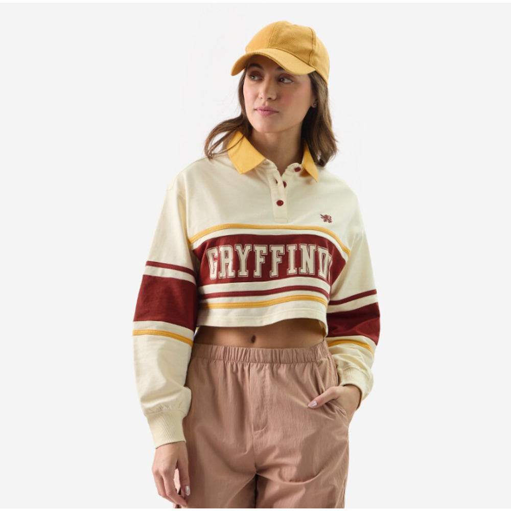 The Souled Store Official Harry Potter Gryffindor Womens L/S SZ L RARE - Picture 2 of 11